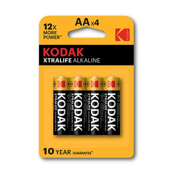 PILAS ALCALINAS KODAK LR06 AA BLISTER 4UD