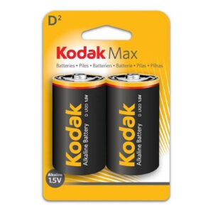 PILAS ALCALINAS KODAK LR20 D BLISTER 2UD