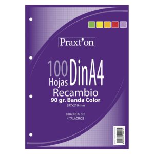 Recambio Folio 5x5